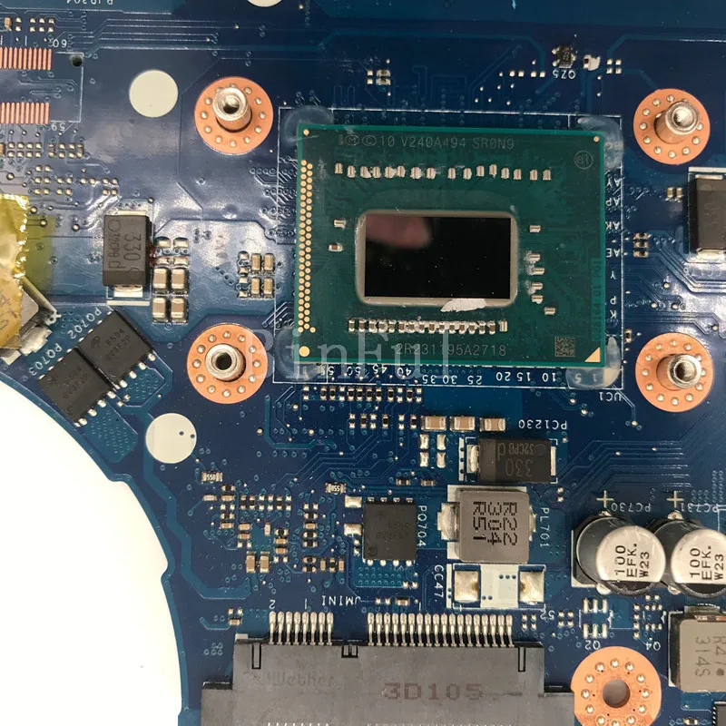 High quality For 3521 Laptop motherboard CN-0HKJ53 0HKJ53 HKJ53 VAW00 LA-9104P With SR0N9 I3-3217U CPU 100% full Tested | Компьютеры и