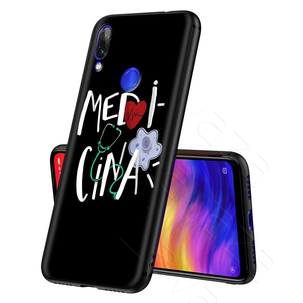 Медсестры доктор стоматолог стетоскоп чехол для Xiaomi Redmi Note 8 9 S K30 Pro MI MAX 3 6 SE A1 A2 A3 10