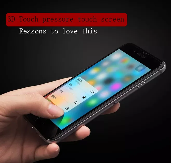 Для iPhone7 6 4 7 дюймов 2.5D 0 3 мм переднее закаленное защитное стекло 9H ультра тонкая