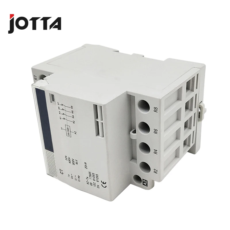 Фото 4P 25A 220V/230V 50/60HZ din rail AC контактор для дома Обустройство 4P 25A 220V/230V 50/60HZ din rail AC контактор для дома Обустройство