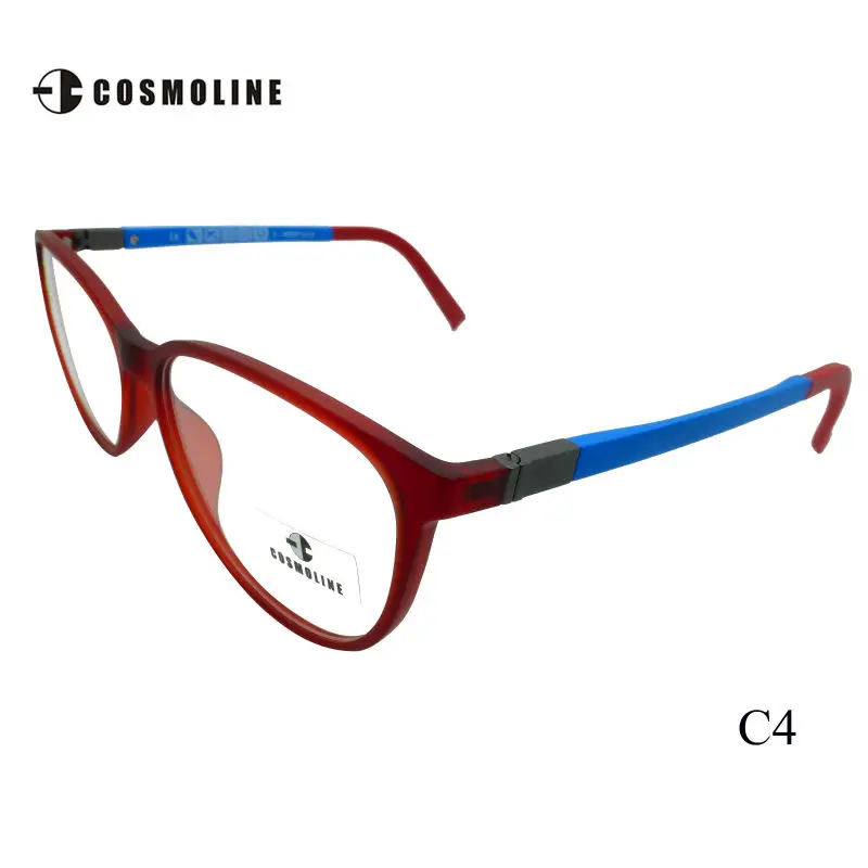 Cosmoline 100% Бренд Оптические Очки Кадр для Женщин Мода Памяти Титановые Кадров 397 |
