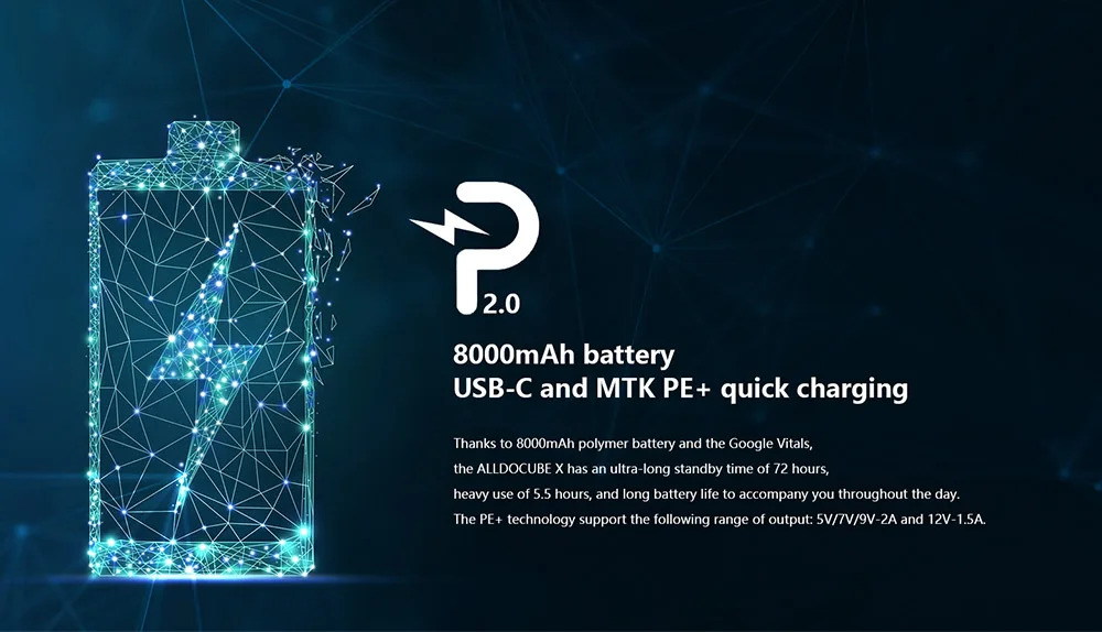 ALLDOCUBE X планшетный ПК 10,5 дюймов Android 8,1 type-C OTA Hexa Core 1,7 ГГц 4 Гб ОЗУ 64 Гб eMMC датчик отпечатков пальцев 8000 мАч планшеты ПК