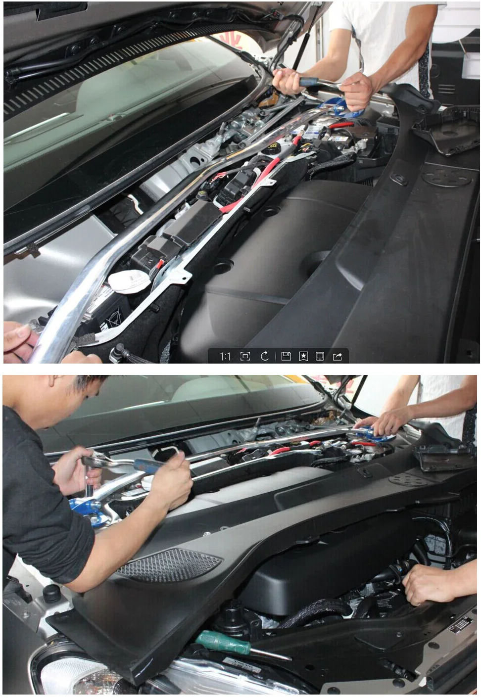 TTCR-II Подвеска для Volvo XC60 V60 10-2015 автомобильные аксессуары усиленный стержень