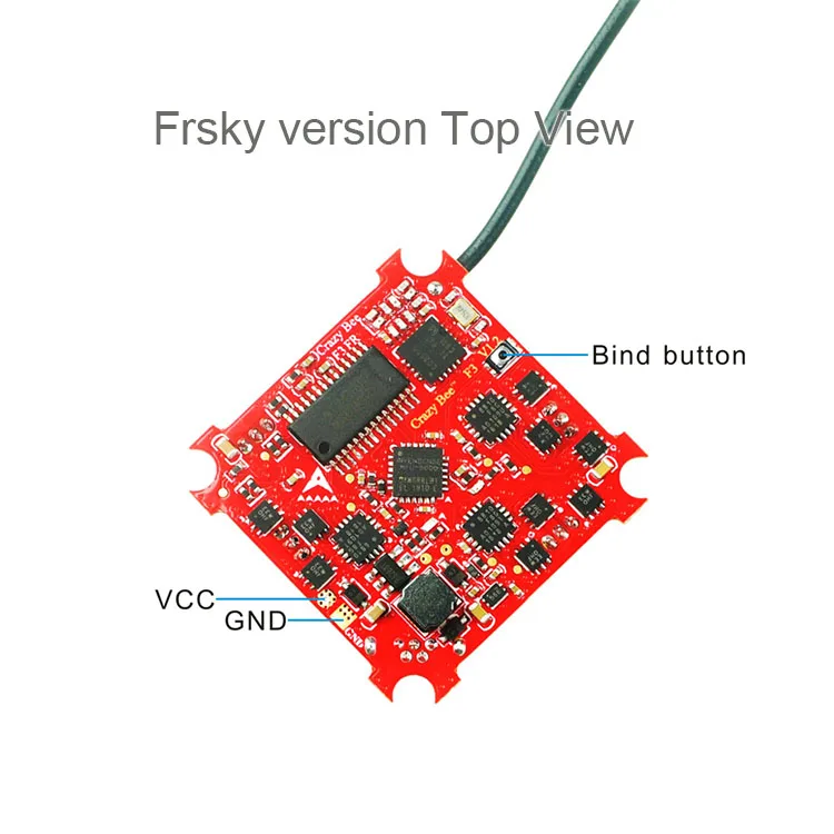 Racerstar Crazybee F3 Полетный контроллер UR65 4 в 1 5A 1S Blheli_S ESC совместимый Frsky D8 приемник |