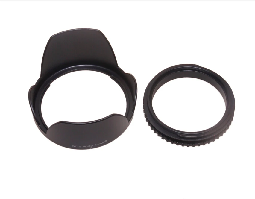 Высококачественная 52 мм реверсивная лепестковая бленда для объектива Nikon D7000 D5200