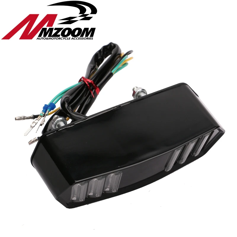 Бесплатная доставка мотоцикл тормозных хвост светодиодные лампы световые