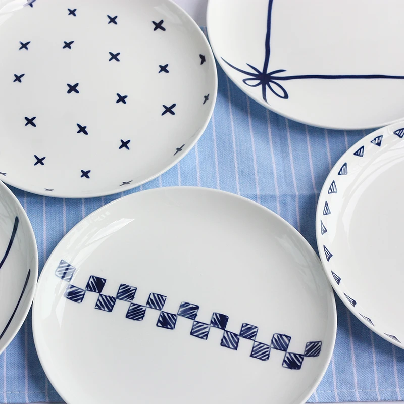 Виллы и свет полосатый хлопок placemat салфетка японский Placemats столовое белье