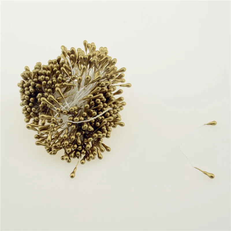 500 шт. миниатюрный жемчужный сахар с тычинками искусственный цветок для