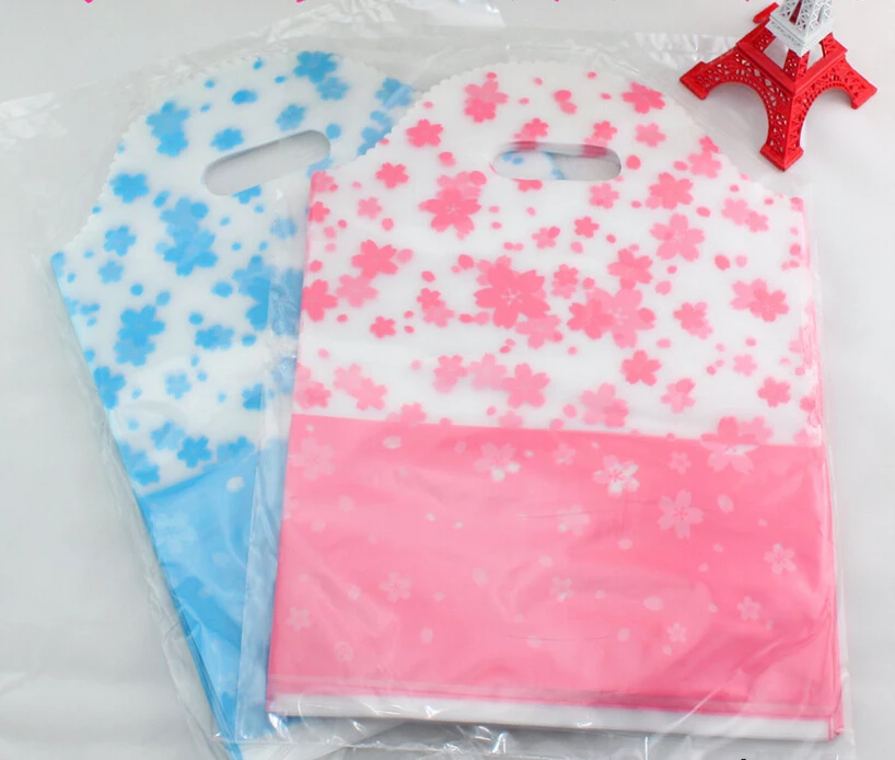 11 23 Алиса синий/розовый пластиковый пакет для покупок упаковка 35*47 см прозрачный