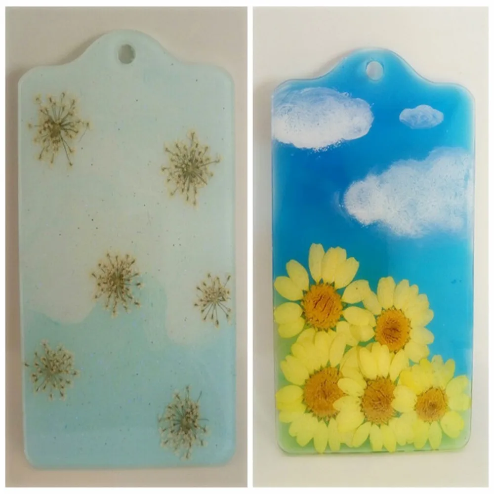 

DIY Card Cover Mold Full Mirror Translucent Manual Accessories Silicone Molds Chocolate Epoxy Mould Cake Decorating Tools Q109