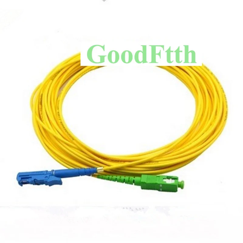 Fiber Patch Cord Jumper Cable E2000/UPC-SC/APC SM Simplex GoodFtth 20-50m
