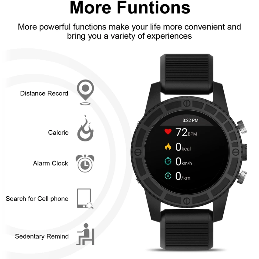 Смарт-часы Android 7 0 Smartwatch Поддержка LTE 4G Телефонный звонок сердечного ритма трекер