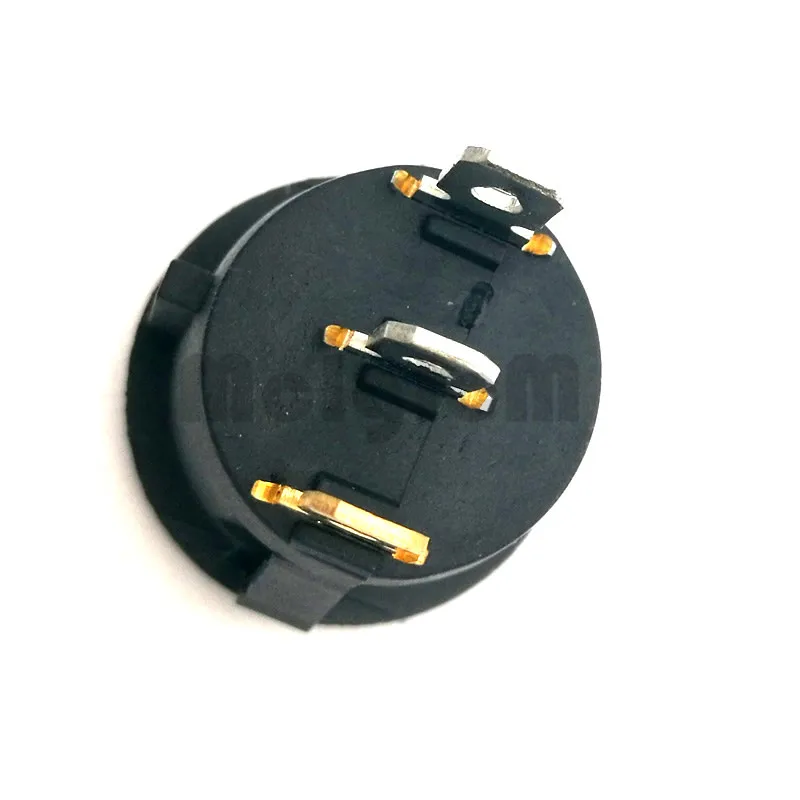 5 шт. круглый Кулисный переключатель 3 pin 250V / 10A 125V SPDT ВКЛ-ВЫКЛ оснастка с красным Led