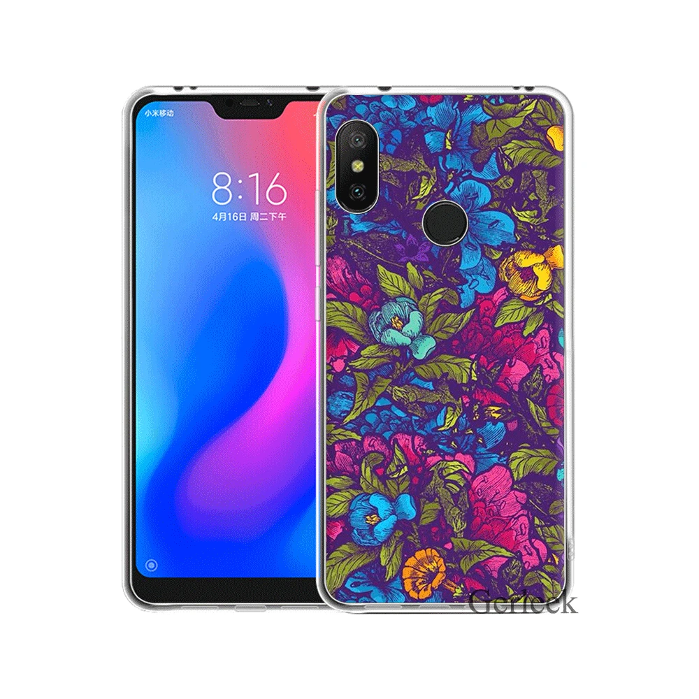 Цветной чехол для телефона Desxz Жесткий Чехол Xiaomi Mi A2 A1 5X6X6 8 9 9se 5 5S MAX 3 Lite | Мобильные