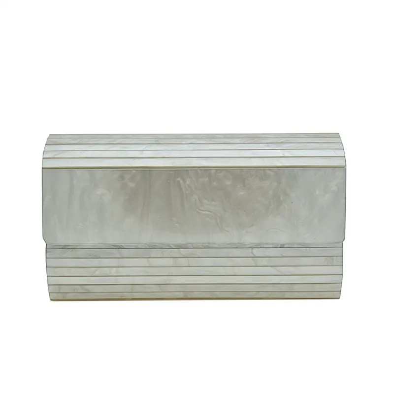 2017 женщин Благородный акрил клатч жемчуг кофе белая сумочка Винтажная вечерняя