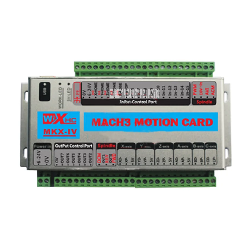 Новое поступление трехосный контроллер MACH3 XHC CNC Mach3 USB 3 оси плата управления