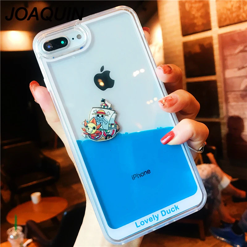 Зыбучий песок для iPhone 7 Plus 8 6 6s динамический жидкий Жесткий ПК чехол plus X XR XS MAX Clear