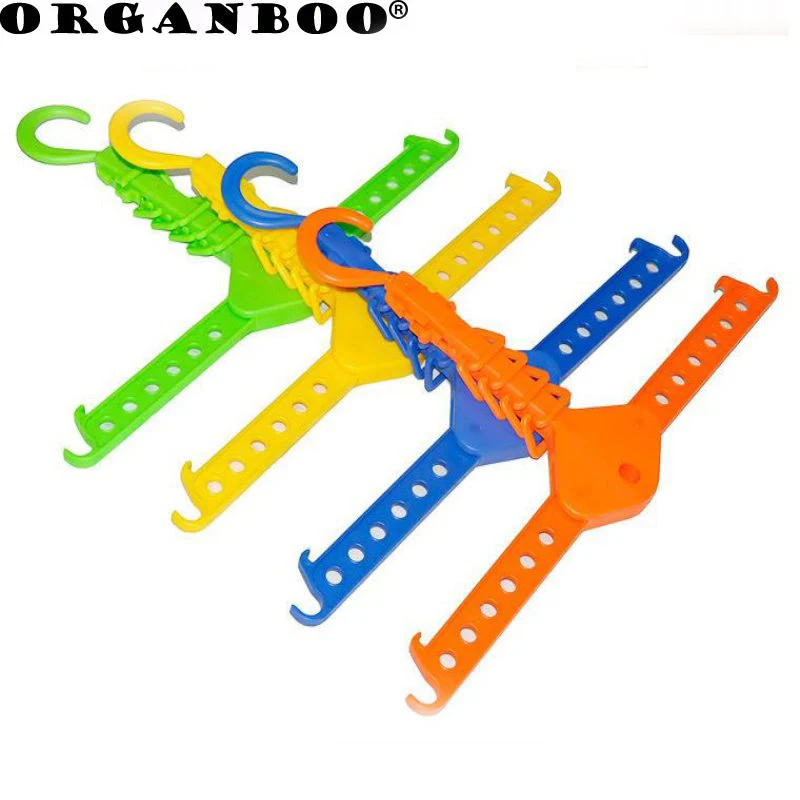 ORGANBOO 1PC Creative magic color hangers simple convenient drying racks multifunctional | Дом и сад