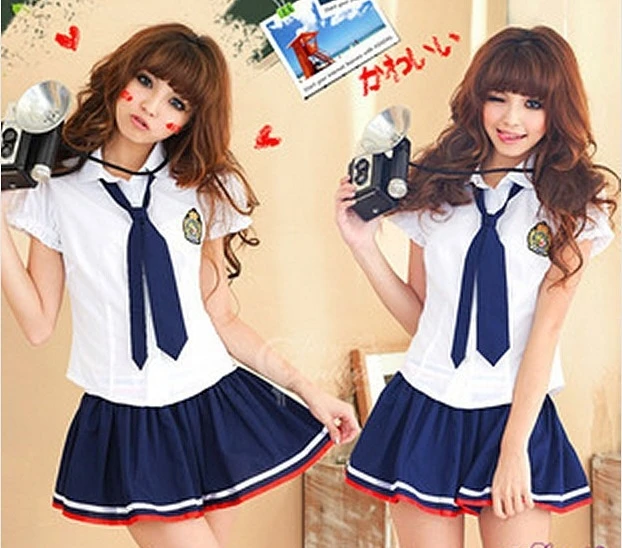 Лидер продаж японский обувь для девочек Стиль студентов костюмы рубашка + юбка