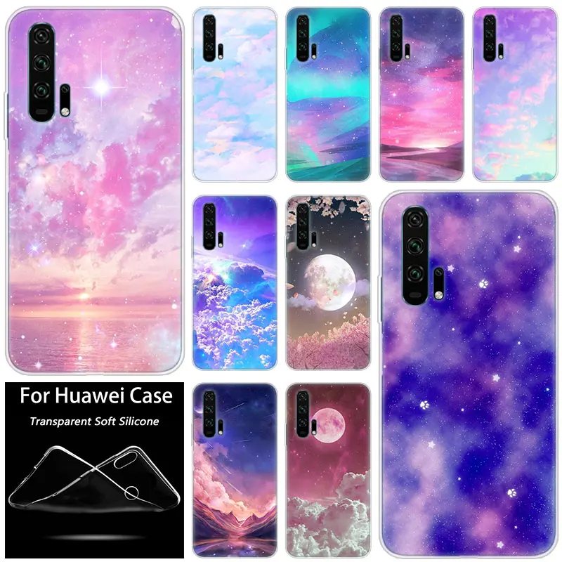 Силиконовый чехол для Huawei Honor 20 8A 7A Pro 10 9 8 Lite View 7S 8S 8X 7X 6X 8C 20i 10i | Мобильные телефоны