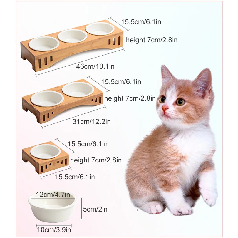 Petacc миска для собак кошек домашних животных щенков пищевая еды кормушка