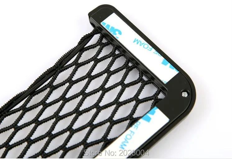 New Arrival Car Seat Side Back Storage Net Bag Phone Holder Pocket Universal String Fit All Gadget Styling | Автомобили и