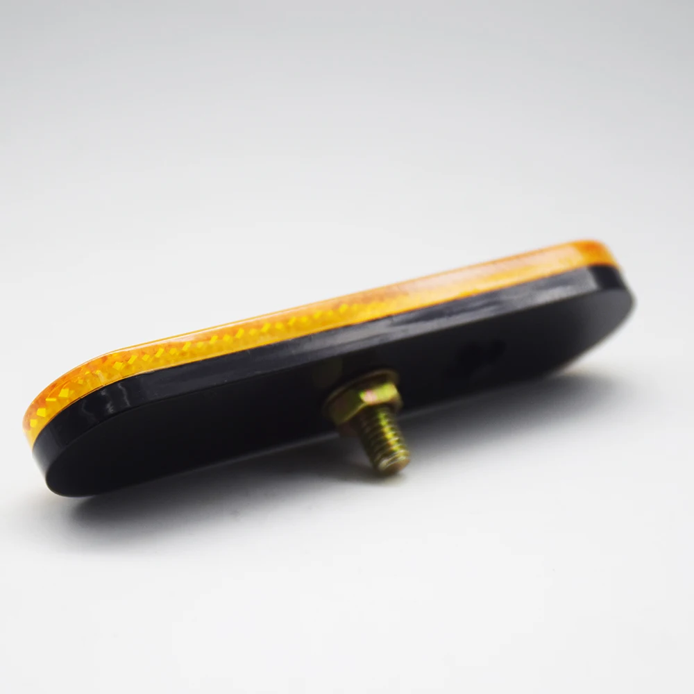 4 шт. светодиодный Янтарный рефлектор задние поворотные огни сигнальные для