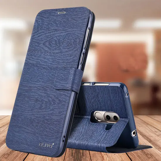 Чехол для Huawei Honor 6X кожаный флип-кошелек держатель карт чехол телефона задняя