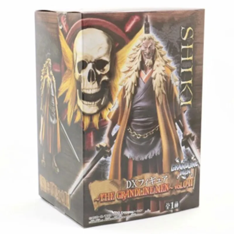 

6" ONE PIECE Golden lion Shiki PVC Action Figure Collectible Model Toy BOX 17CM Z250
