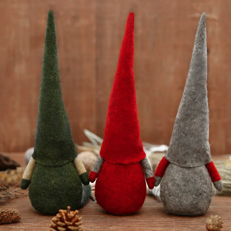 Рождественская шведская плюшевая кукла Санта Клауса Tomte Gnome Новогодняя вечеринка