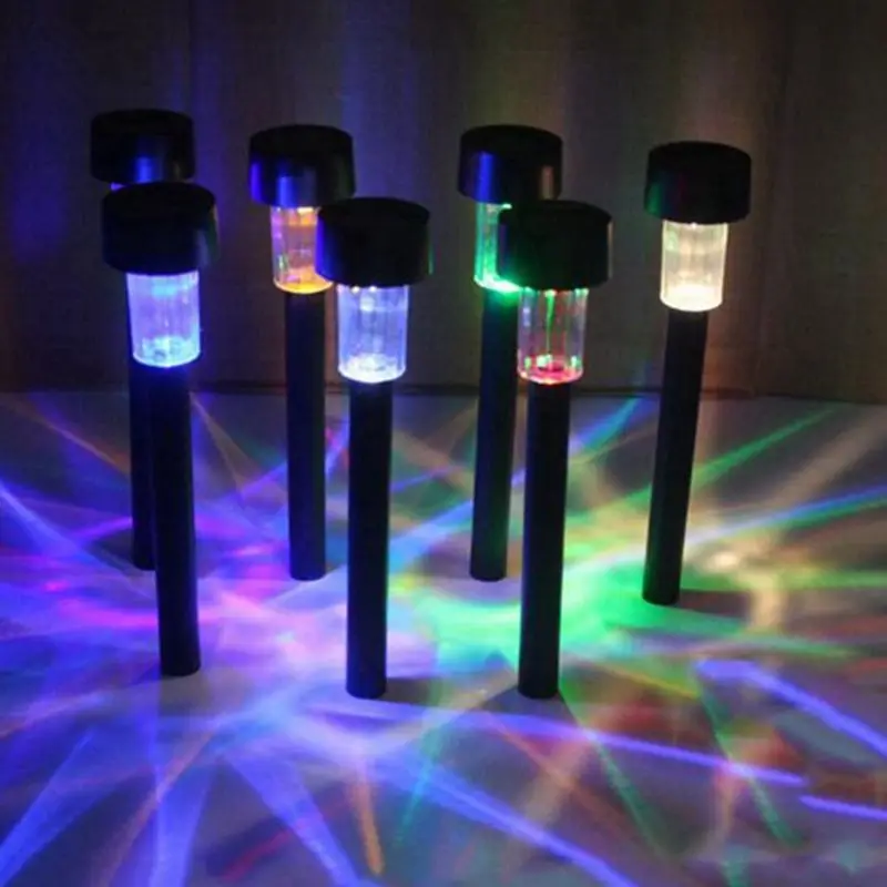 Светодиодный светильник для газона на солнечной энергии CLAITE водонепроницаемый