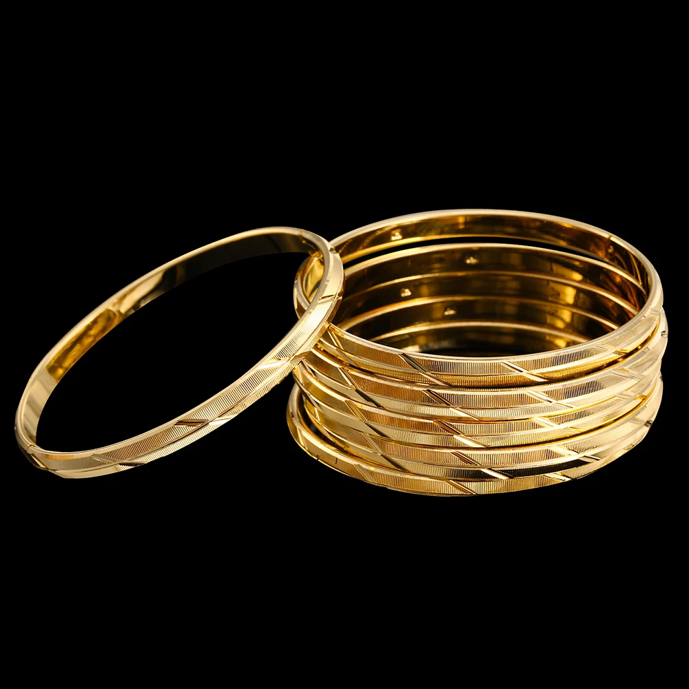 Ethlyn 6 шт./лот малийский Свадебный желтый золотой цвет открытые очаровательные