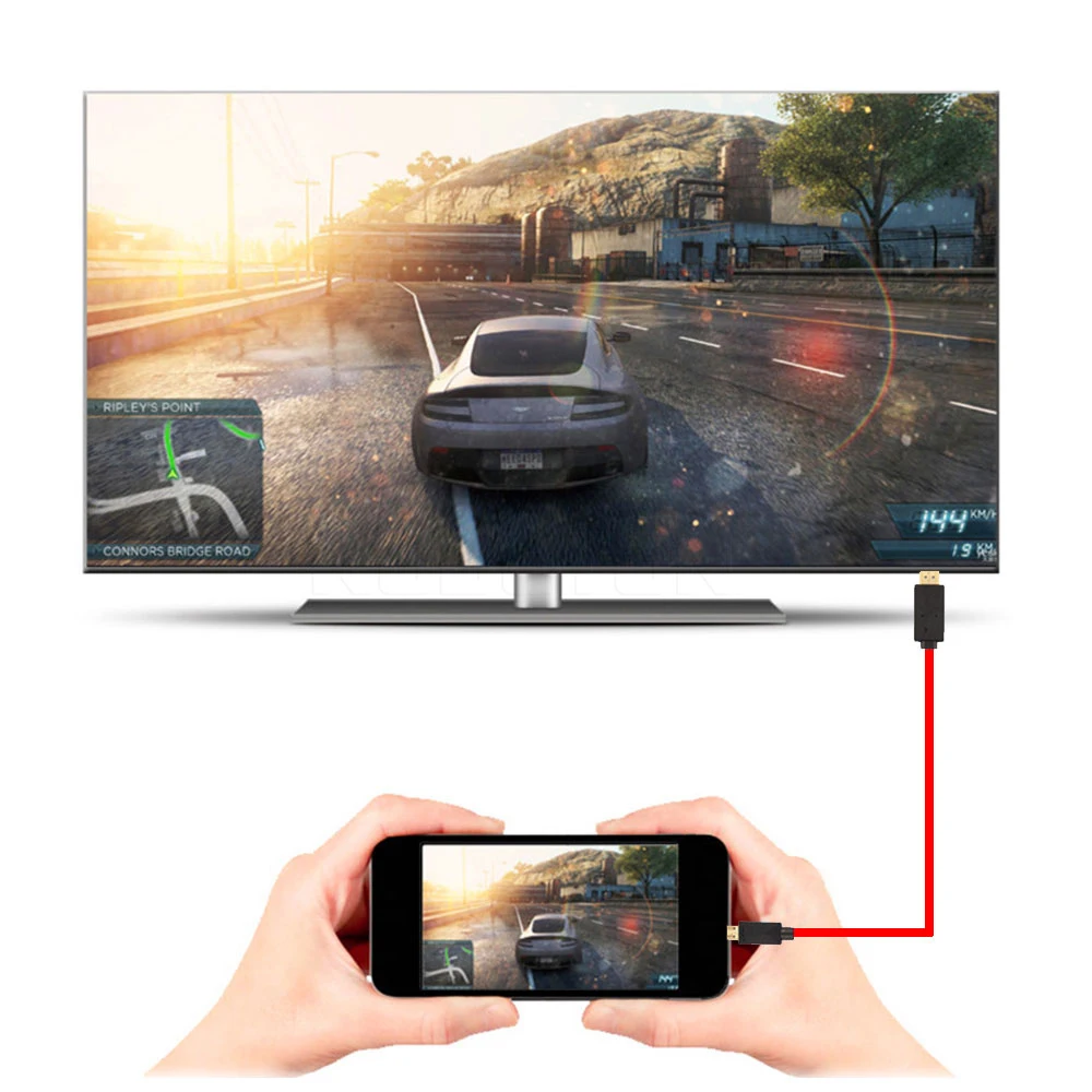 Micro USB 5Pin 11 Pin к HDMI-совместимый HDTV адаптер AV видео кабель для Samsung Galaxy S2 I9100 S I9000 Note I9220