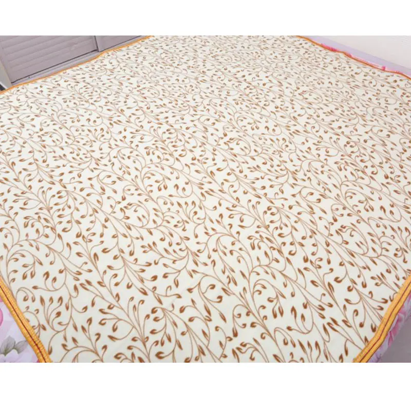 Высококачественное фланелевое одеяло с подогревом электрическое безопасное