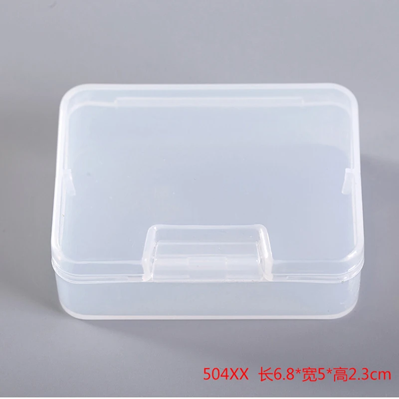 Small Transparent Plastic Storage Boxs Clear Square Multipurpose Display Case Wholesale | Дом и сад