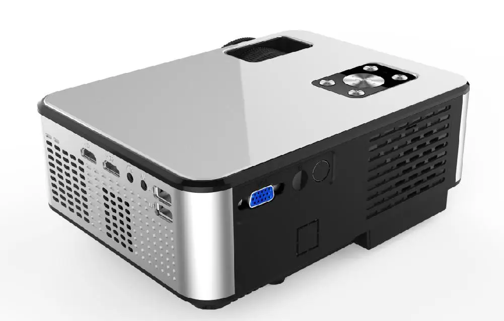 LumiParty FULL HD 720P Портативный светодиодный Портативный HD мультимедийный проектор для домашнего Кино, опционально