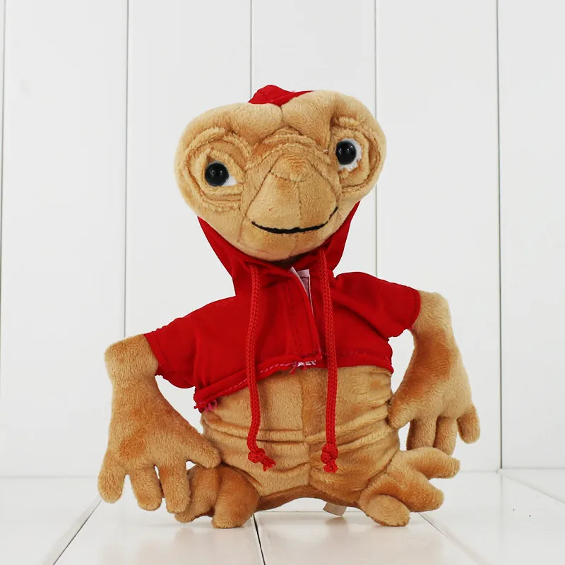 19cm 2 размера E.T плюшевые игрушки 19/24 см Kawaii E.T мягкие игрушки для животных, детские куклы, куклы, игрушки для детей Высокое качество - Цвет: 19cm