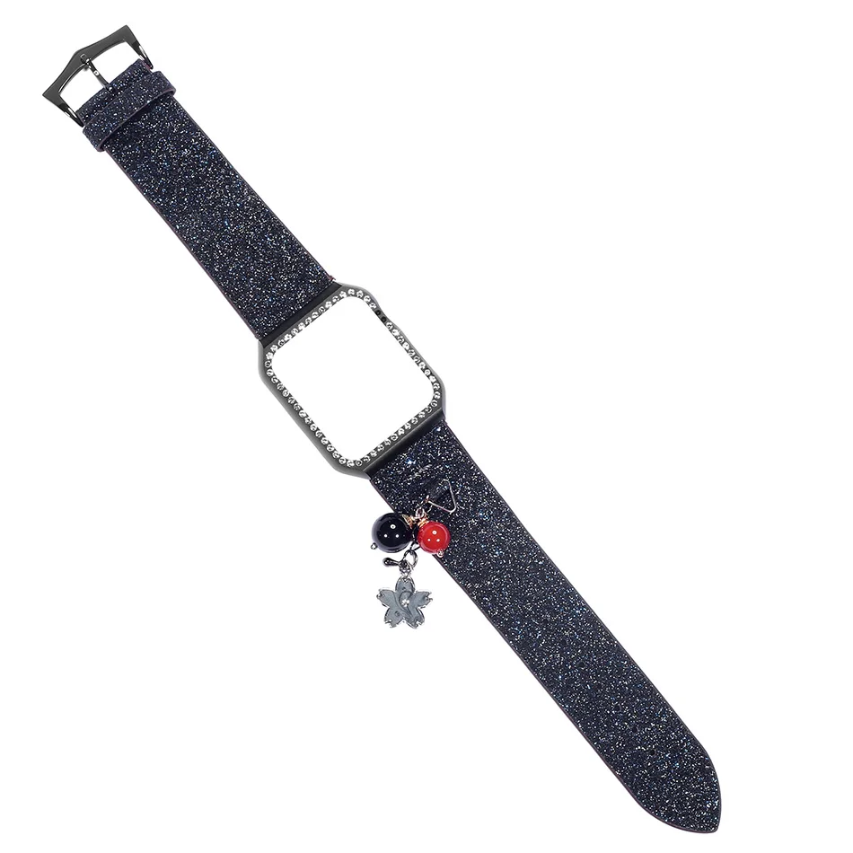 Ремешок кожаный для Apple Watch Band 44 мм 40 42 38 iWatch series 5 4 3 2 1|Ремешки часов| |