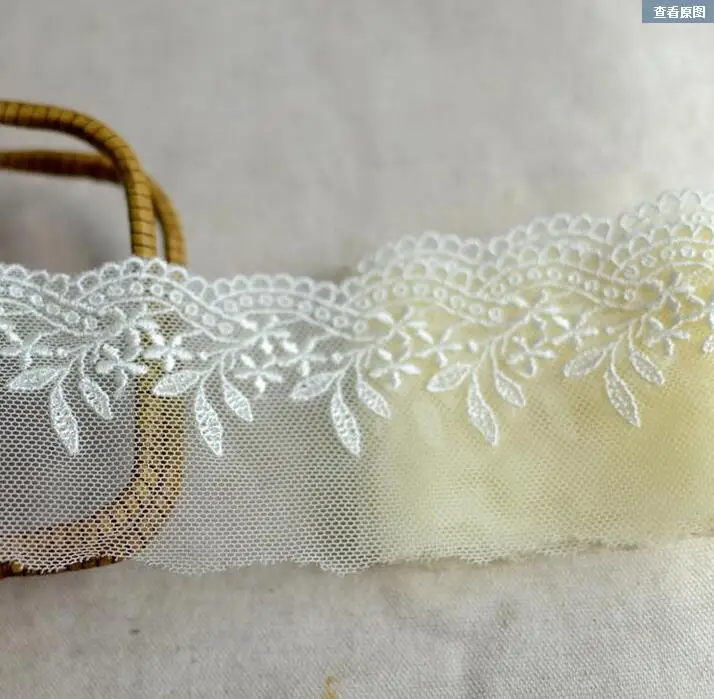 Лента швейное ремесло с красивым цветком ширина 5 см 3 метра | Дом и сад