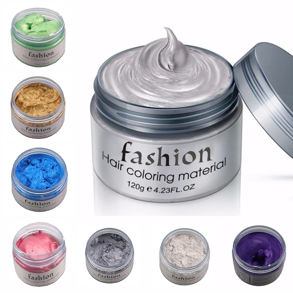 7 цветов воск сделай сам для окрашивания волос крем временного моделирования