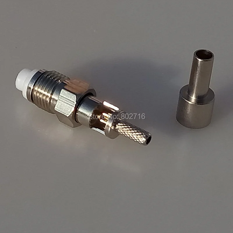 10 шт./лот FME Женский Джек РФ провода разъем адаптера для коаксиального кабеля RG316