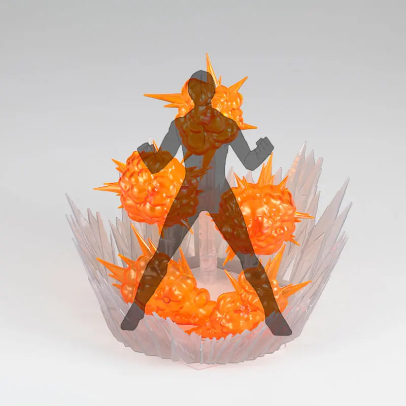 PrettyAngel Подлинная фигурка Bandai Tamashii Nation Сборная с эффектом взрыва (оранжевая)|toy