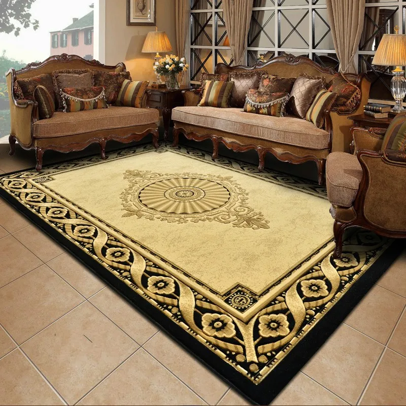 Большой размер машина Плетеный rero стиль гостиной ковер винтажное украшение