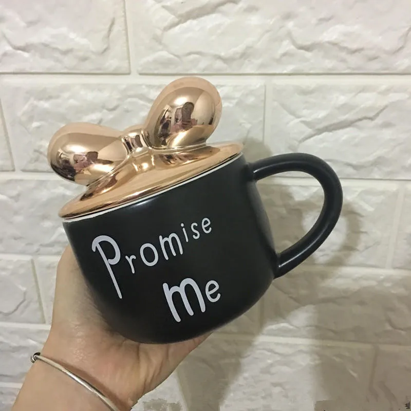 Кофейные кружки на День святого Валентина 2018 чайная чашка керамическая с крышкой