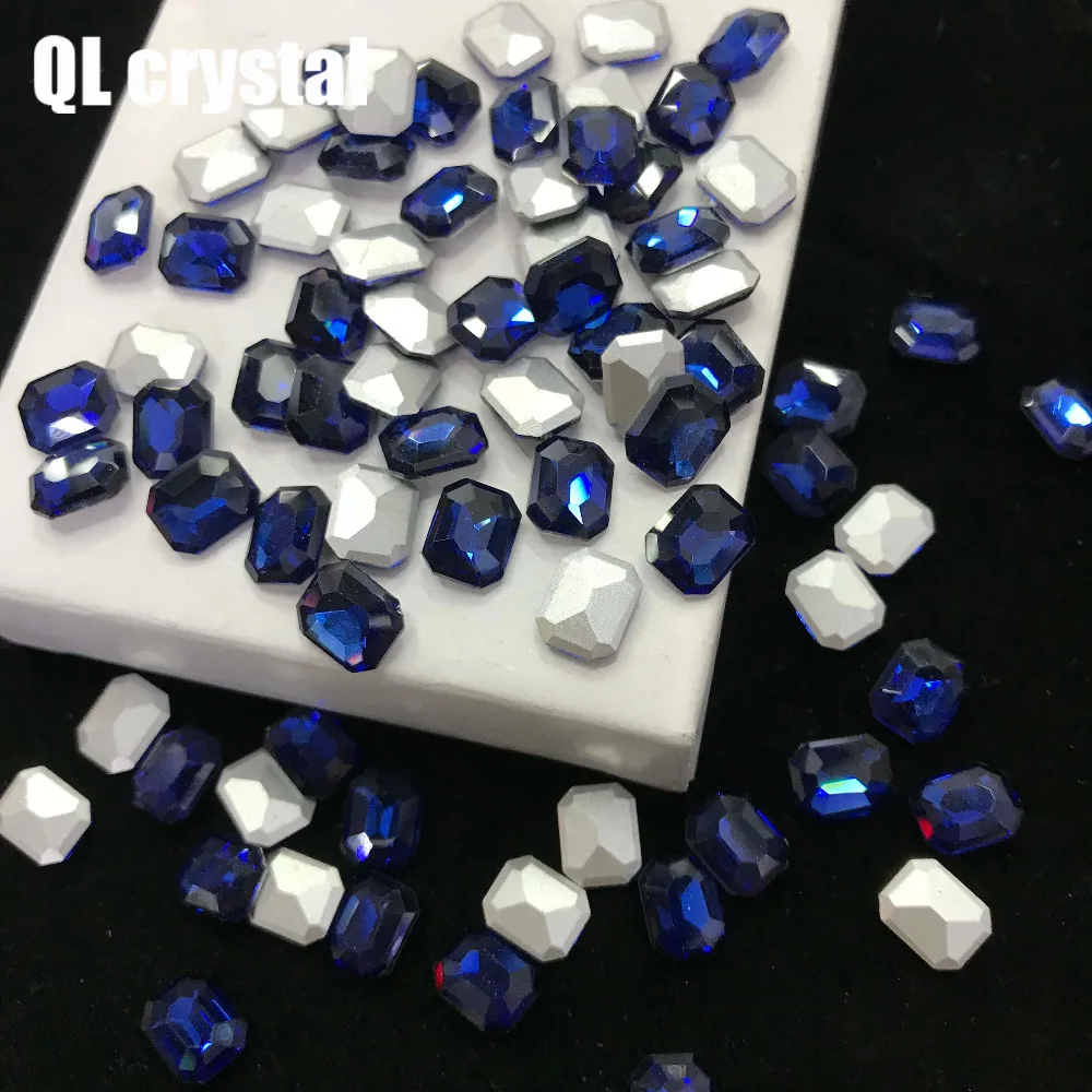 QL кристалл все размеры восьмиугольник Pointback горный хрусталь Высокое качество для