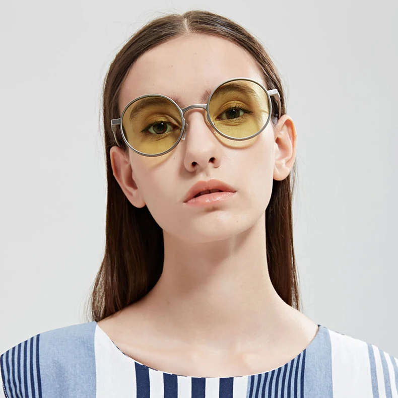 JackJad, новая мода, цинковый сплав, металлическая оправа, Круглый Стиль, солнцезащитные очки для женщин, Ретро стиль, фирменный дизайн, солнцезащитные очки, Oculos De Sol B265