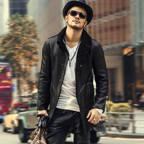 2016 Новинка зима осень бренд PU кожаная куртка Мужская мотоцикл мужские тонкие