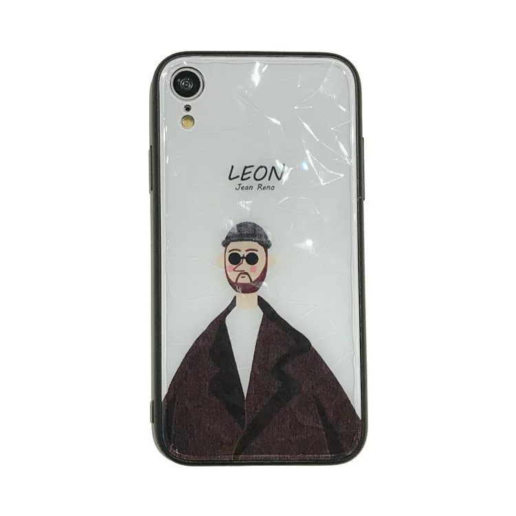 GlamPhone Чехол Diamond Leon/Профессиональный Чехол для телефона чехол для iPhone11ProMAX 6 6S 7 8 Plus XS Max XR X Простой жесткий чехол