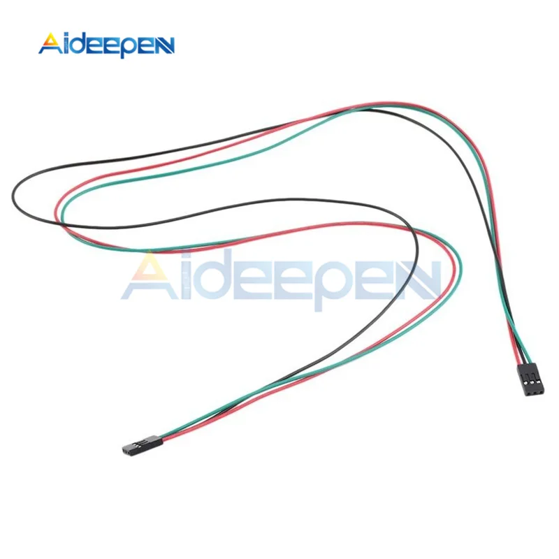1 шт. 2Pin 3Pin 4Pin 70 см Dupont линия женский кабель Dupont 3D принтеры части двойной головной терминал Перемычка провода