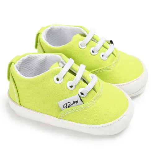 2018 Newborn Infant Baby Kids Boy Girl Shoes Popular Casual Canvas Sneaker Soft Sole Kid Unisex Crib Prewalker 0-18M |